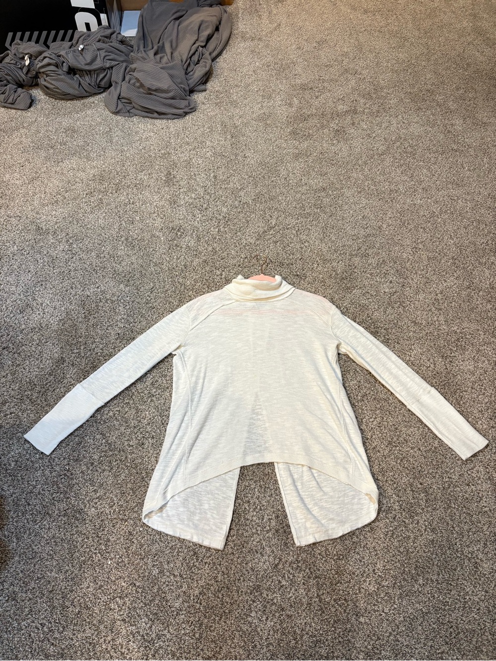 We The Free Cream Cozy Turtleneck Sweater